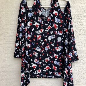 American Rag Plus Size Cold shoulder shark bite